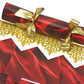 Red Ruffled Silk | Cracker Making Craft Kit | Make Your Own