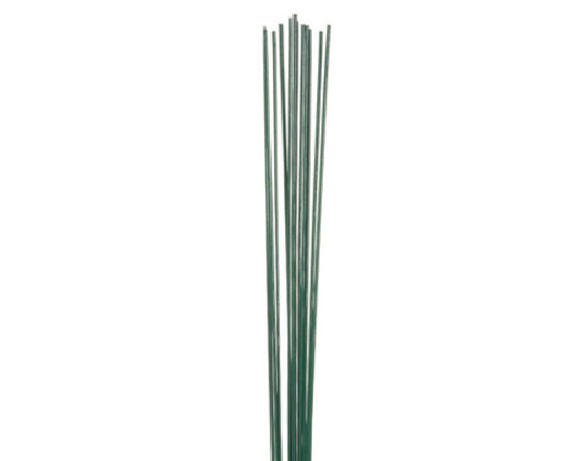 20 Floristry Wires | 18 Gauge | 14cm | Green