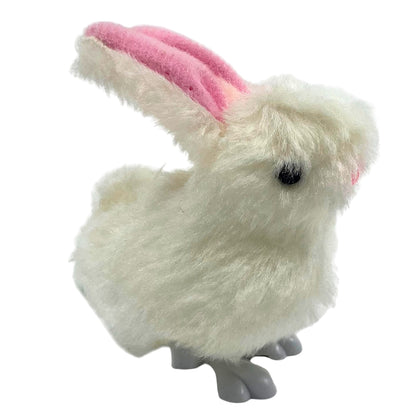 Wind-up & Hopping White Rabbit | Easter Bunny | Cracker Filler