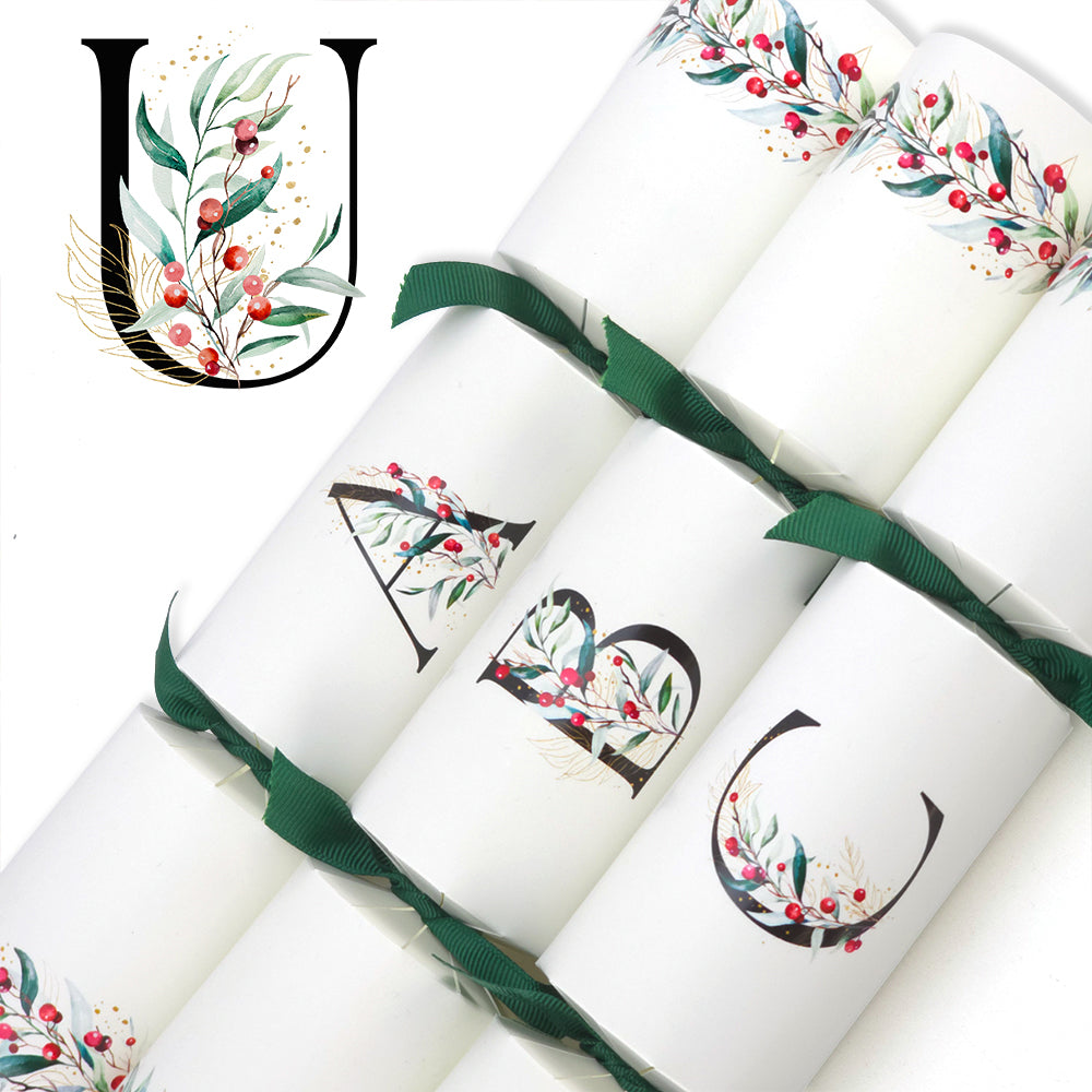 Letters A to Z | Single Christmas Cracker Making Craft Kit | Berries Design