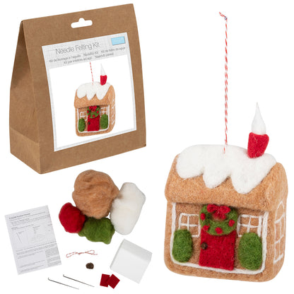 Home at Christmas | Needle Felting Complete Craft Kit