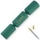 Rich Green | 12 Personalise Your Own Crackers | Make & Fill Your Own | With Pen