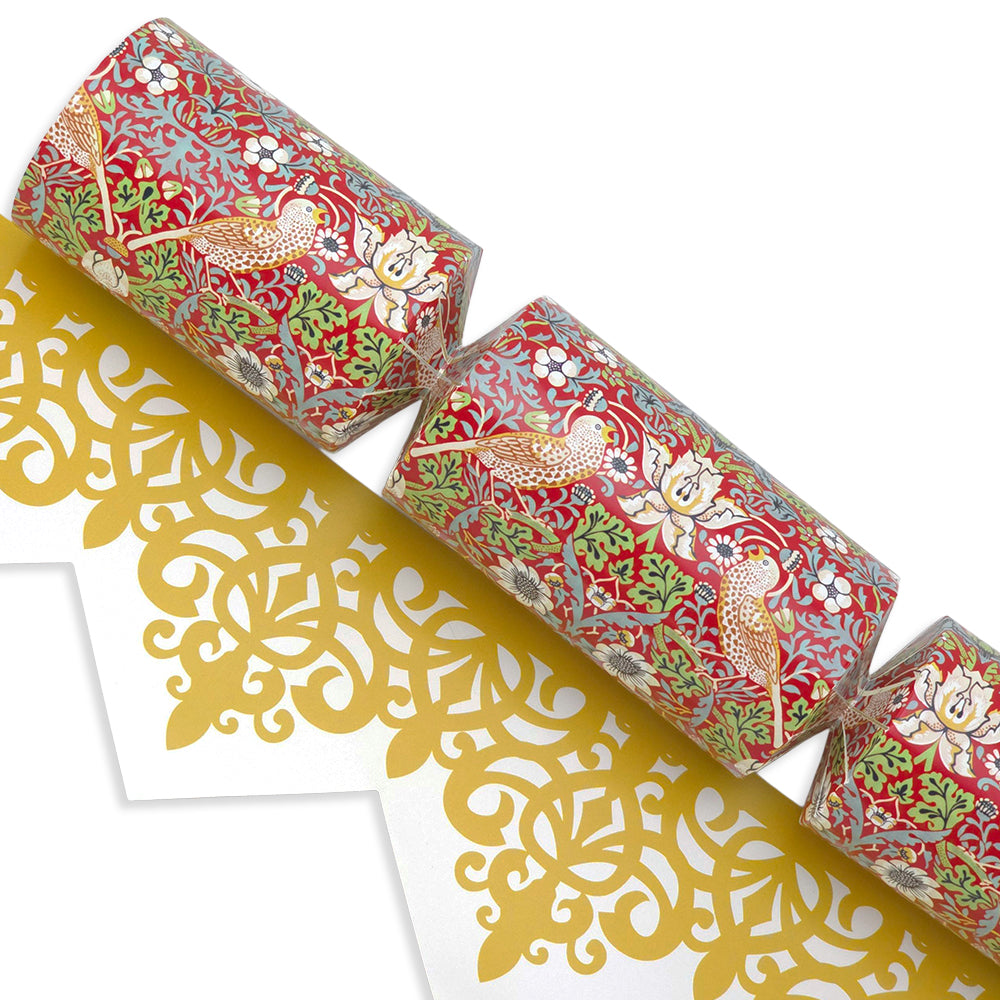 William Morris Christmas Cracker Making Kits | Makes 6 | Big Choice of Designs