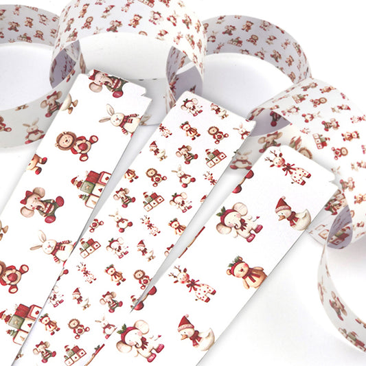 30 Reusable Paper Chains | Baby's 1st Christmas | No Glue Needed | 2.5m