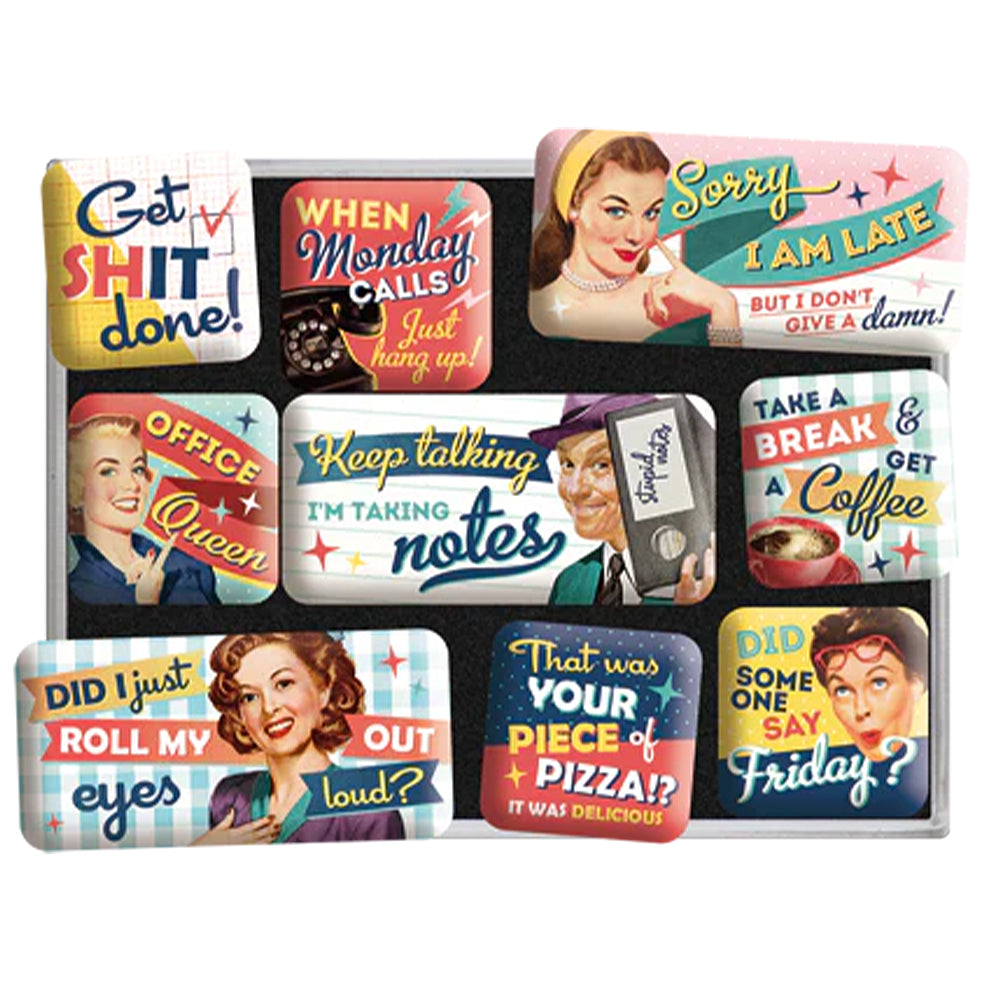 Office Fun | Mini Magnets | Gift or Split as 6 Cracker Fillers