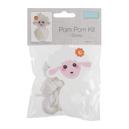 Sheep Pom Pom Kit for Easter Crafts
