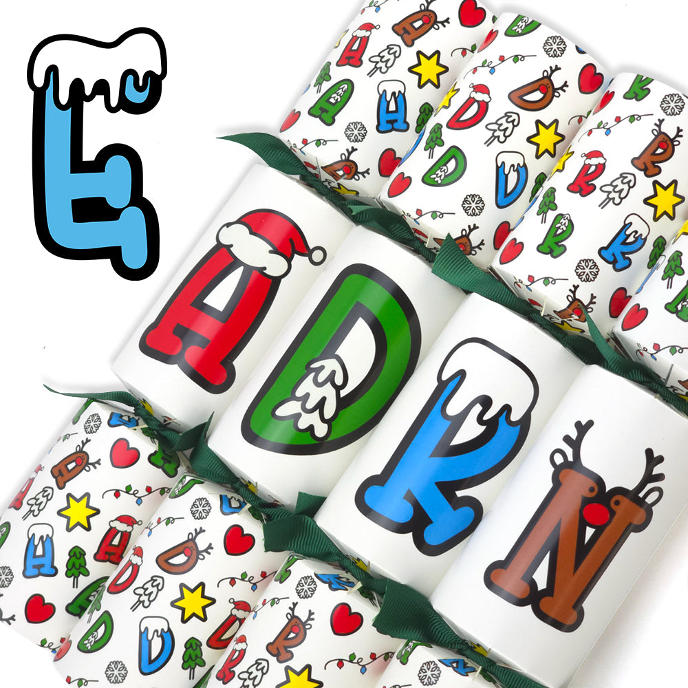 Letters A to Z | Single Christmas Cracker Making Craft Kit | Funtime Design