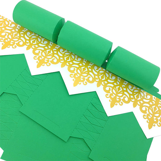 Emerald Green | Premium Cracker Making DIY Craft Kits | Make Your Own | Eco Recyclable