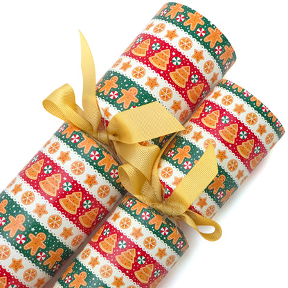 Gingerbread Christmas | Cracker Making Craft Kit | Make & Fill Your Own