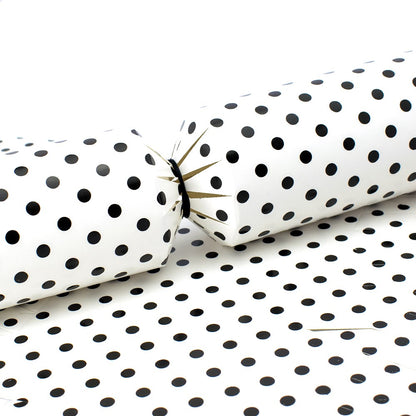 Monochrome Dots Christmas | Cracker Making Craft Kit | Make & Fill Your Own