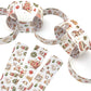30 Reusable Christmas Paper Chains | Cute Christmas Cats | No Glue Needed | 2.5m