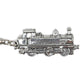 Steam Train | Chunky English Pewter 3D Keyring | Little Gift | Cracker Filler