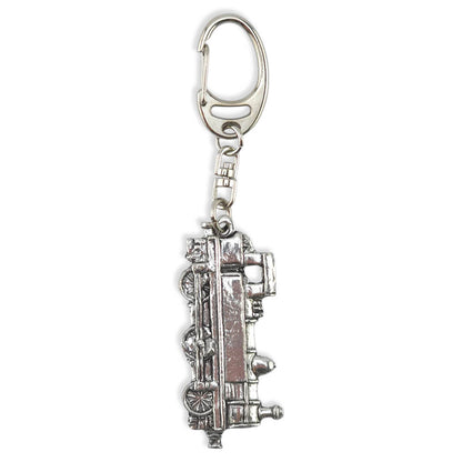 Steam Train | Chunky English Pewter 3D Keyring | Little Gift | Cracker Filler