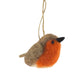 Felted Wool Robin | Hanging Decoration | Gisela Graham