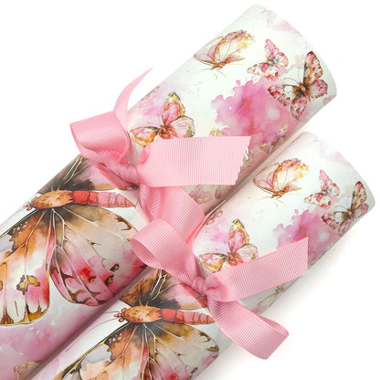 Pretty Pink Butterflies | Cracker Making Craft Kit | Make & Fill Your Own