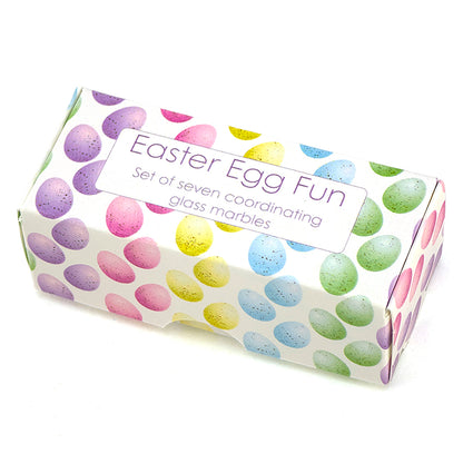Pastel Speckled Eggs | Mini Box of Marbles | Cracker Filler | Little Easter Gift