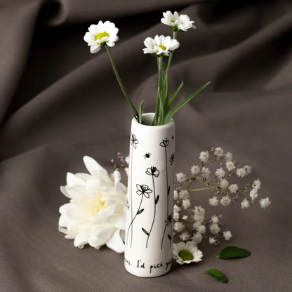 If Friends Were Flowers, I'd Pick You | Little Bud Vase | Little Gift | Cracker Filler