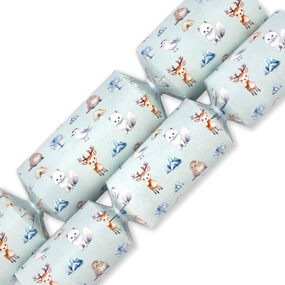 Arctic Cuties | Christmas Cracker Making Craft Kit | Make & Fill Your Own