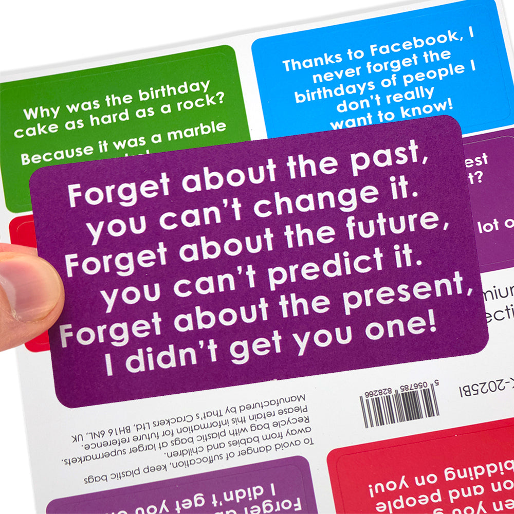 Premium Cracker Joke Collection | 8 Colourful Jokes | Christmas & Themed Mixes