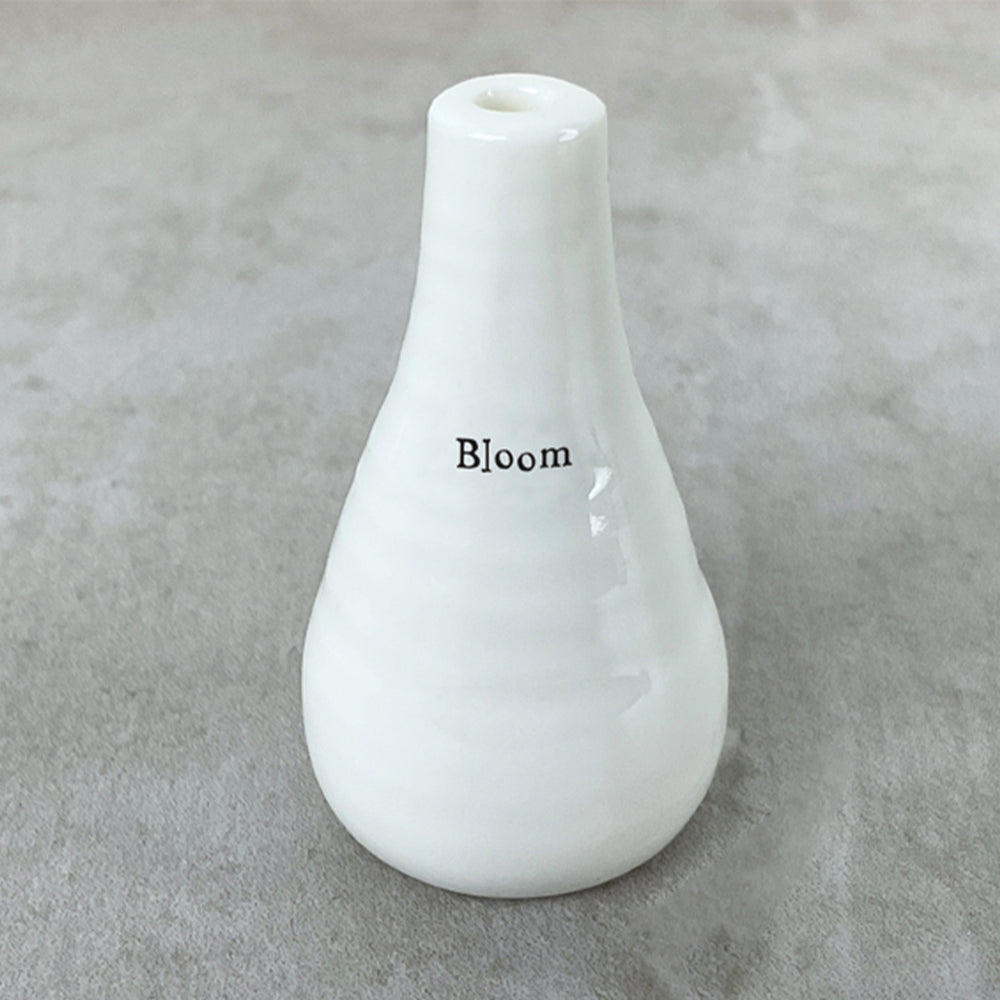 Sentiments | Mini Porcelain Bud Vase | Little Gift | Cracker Filler