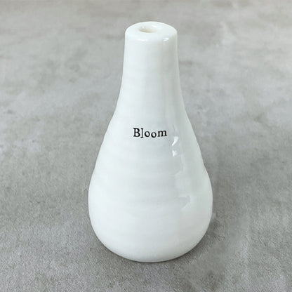 Sentiments | Mini Porcelain Bud Vase | Little Gift | Cracker Filler