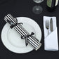 Halloween Stripes | Kit to Make 6 Crackers with Ribbons | Make & Fill Your Own