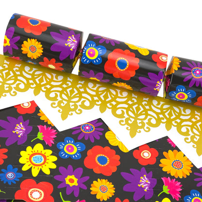 Retro Flowers | Cracker Making Craft Kit | Make Your Own