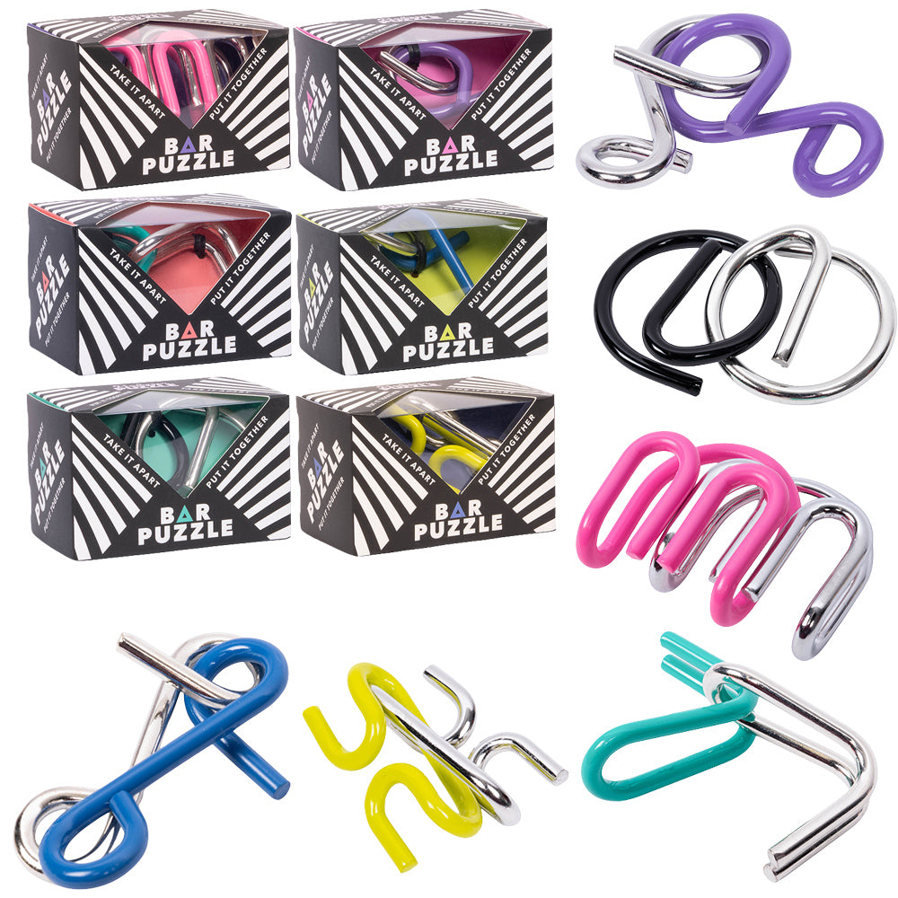 Big & Chunky Metal Mind-bending Puzzles | Table Game & Stocking Filler Gift