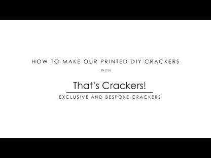 Watercolour Orchid | Cracker Making Craft Kit | Make and Fill Your Own