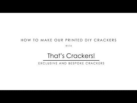 Watercolour Bee | Cracker Making Craft Kit | Make & Fill Your Own