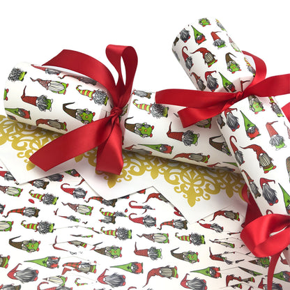 Gonks | Christmas Cracker Making Craft Kits | Makes 6 | Big Choice of Designs