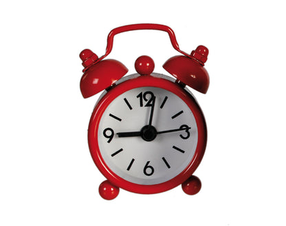Miniature Old Fashioned Style Alarm Clock | Retro | Cracker Filler | Little Gift
