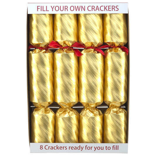 8 Modern Gold | Fill Your Own Crackers | Ready Made