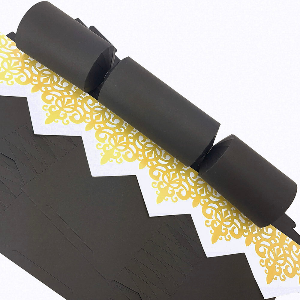 Black | Cracker Making DIY Craft Kits | Make Your Own | Eco Recyclable