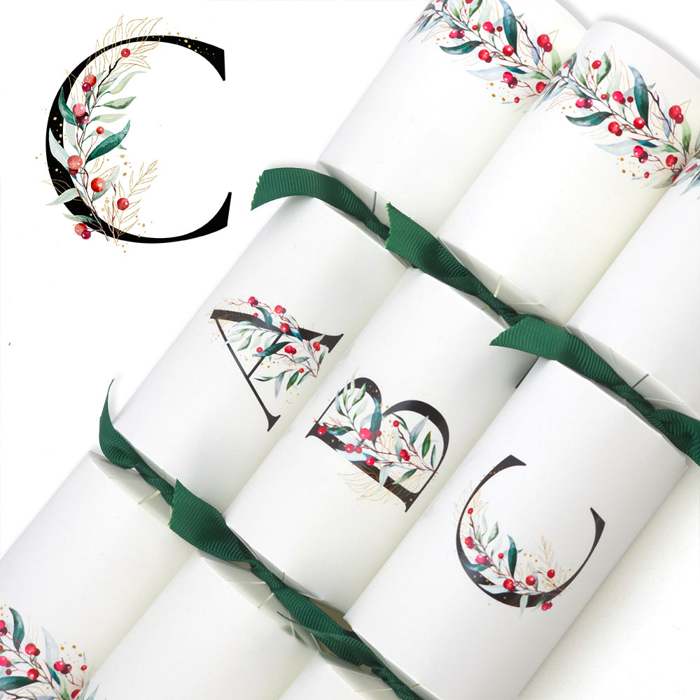 Letters A to Z | Single Christmas Cracker Making Craft Kit | Berries Design