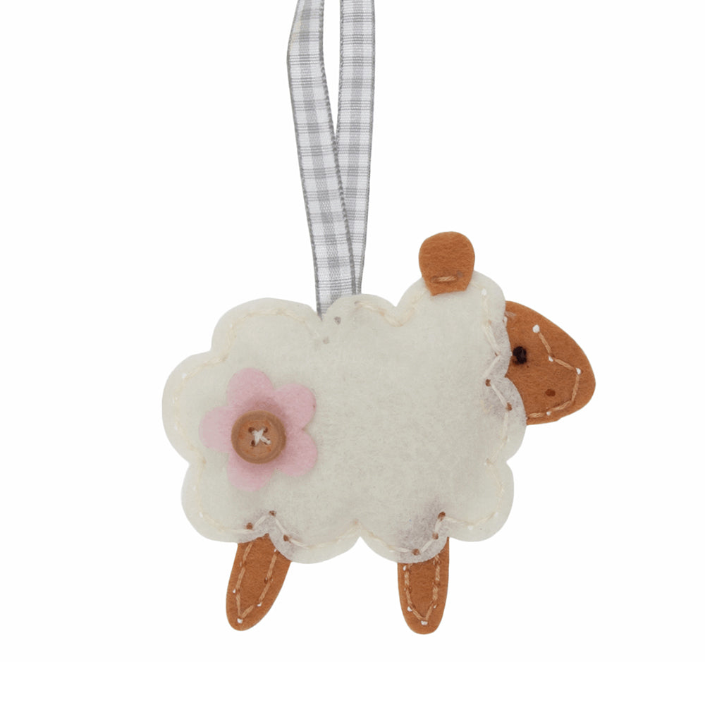 Make Your Own Hanging Felt Sheep | Spring & Easter | Felt Sewing Craft Kit