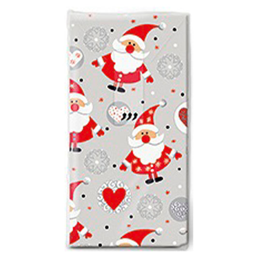 Funny Santas | Pocket Sizes Tissues Pack | Little Gift | Cracker Filler