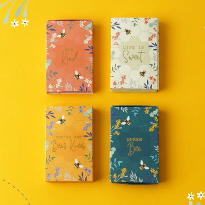 Bee & Hive Matchbox Style Nail Files | Single | Cracker Filler | Matchbox Gift