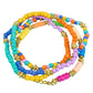 Pretty Beaded Bracelets | Set of 4 | Fair Trade | Mini Gift | Cracker Filler