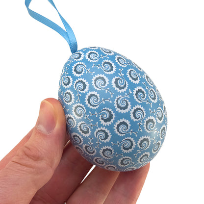 Two Part Hanging Easter Egg | Fillable Tin | Sanderson Design | 7cm Tall