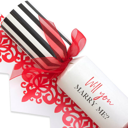 Will You Marry Me? | Single Proposal Cracker Making Craft Kit | Make & Fill Your Own