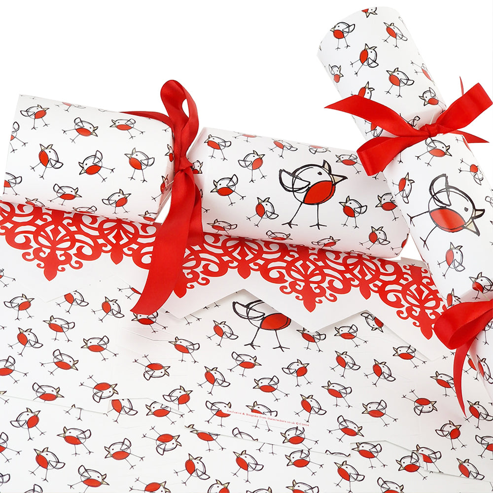 Christmas Cracker Making Craft Kits | Makes 6 Crackers | Big Choice of Designs