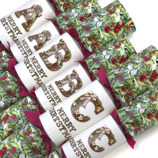 Letters A to Z | Single Christmas Cracker Making Craft Kit | Traditional Design