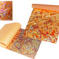 3 Red Gold Annealed Metal Foil Leaf Squares for Adults Gilding Crafts
