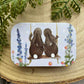 Loving Hares | Little Slide Shut Tin to Fill | Cracker Filler Gift
