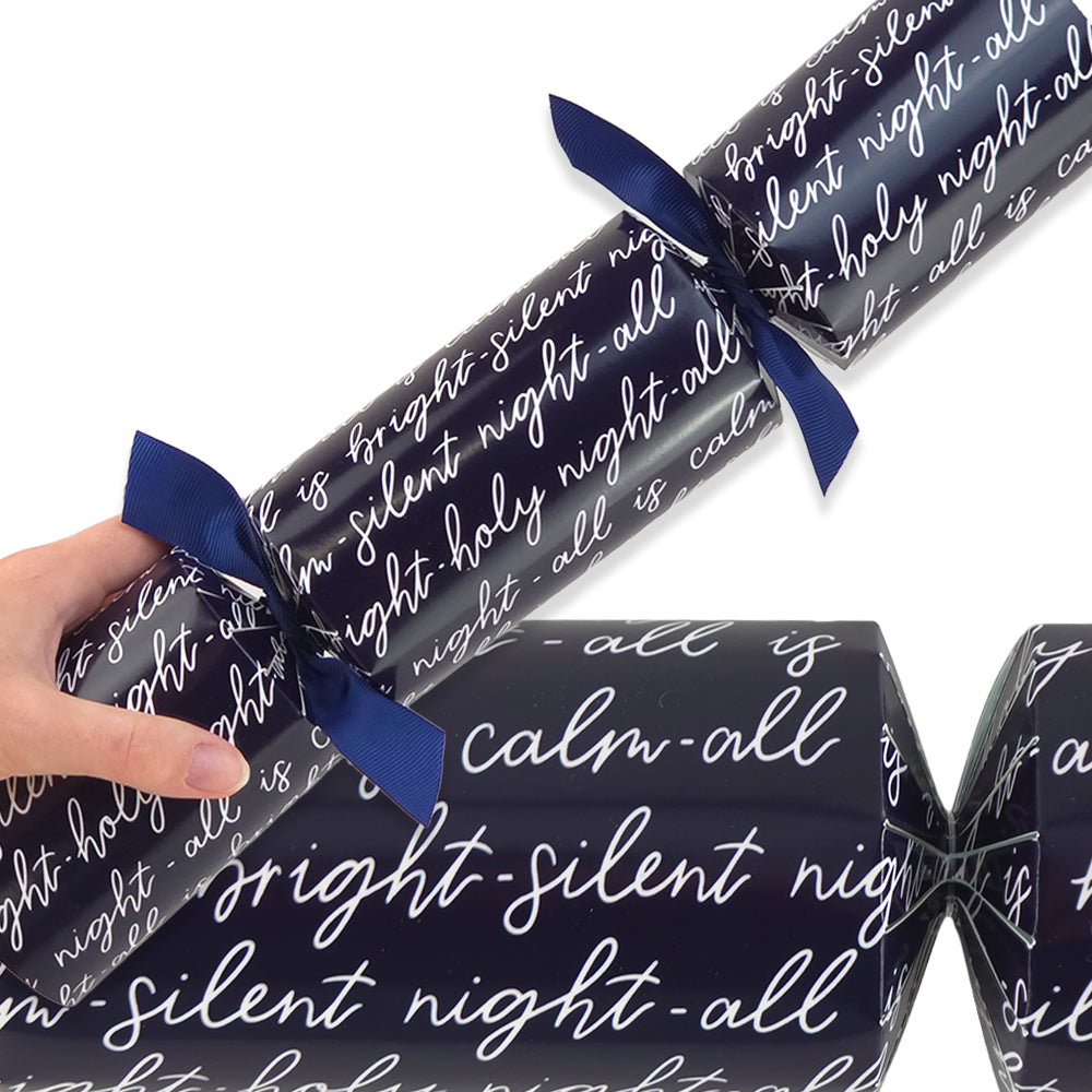 Silent Night | Christmas Cracker Making Craft Kit | Make & Fill Your Own