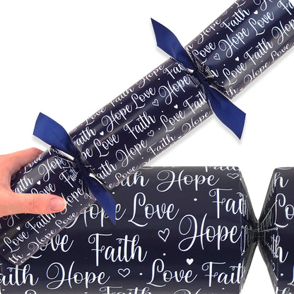 Faith Hope Love | Christian Cracker Making Craft Kit | Make & Fill Your Own