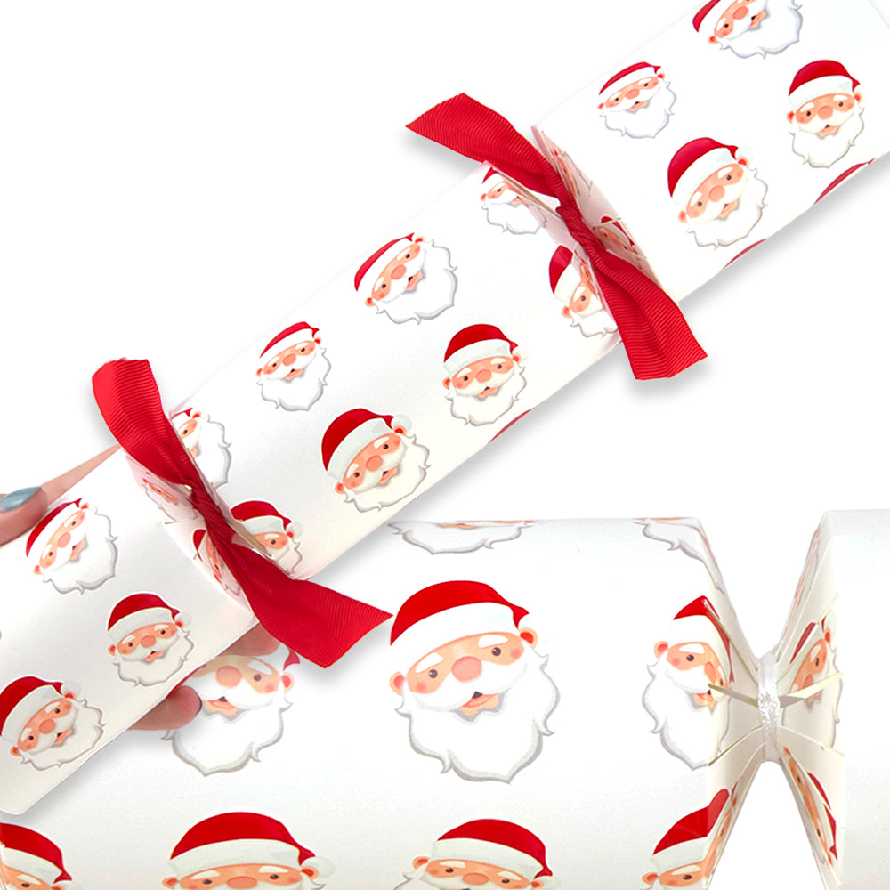 Happy Santa | Christmas Cracker Making Craft Kit | Make & Fill Your Own