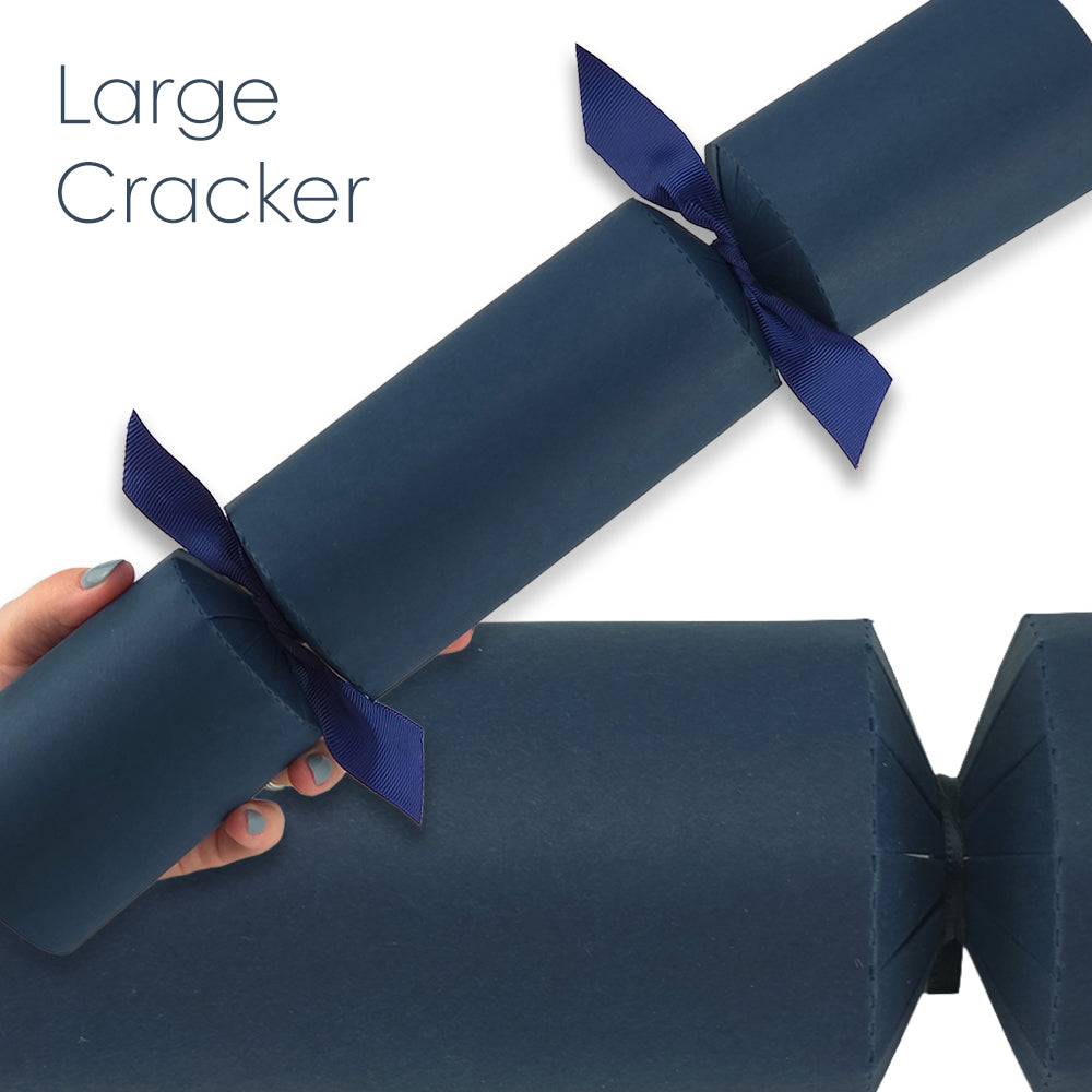 Navy Blue | DIY Cracker Making Craft Kits | Make Your Own | Eco Recyclable