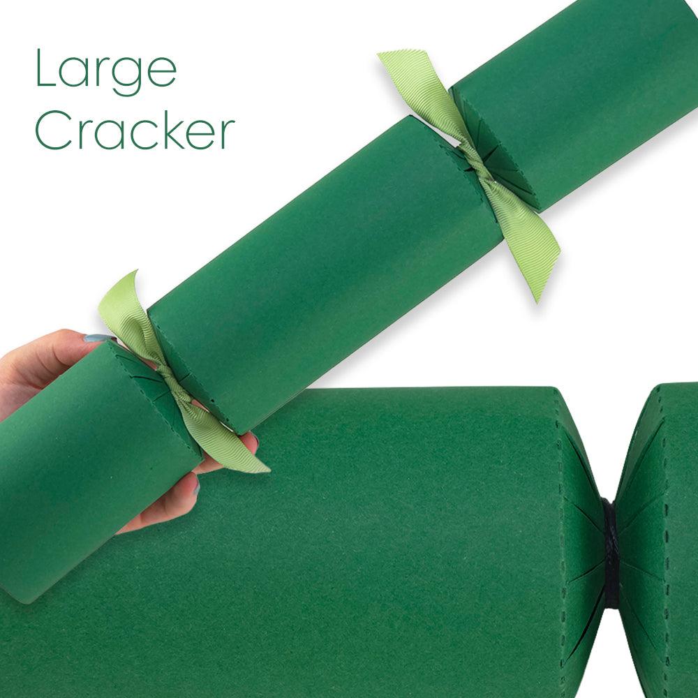 Rich Green | DIY Cracker Making Craft Kits | Make Your Own | Eco Recyclable